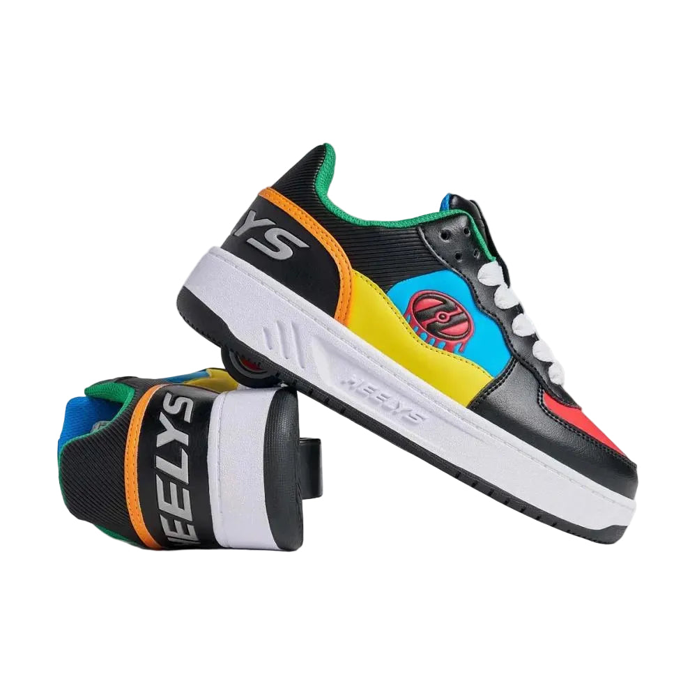 Heelys Rezerve Low black/red/cyan/yellow