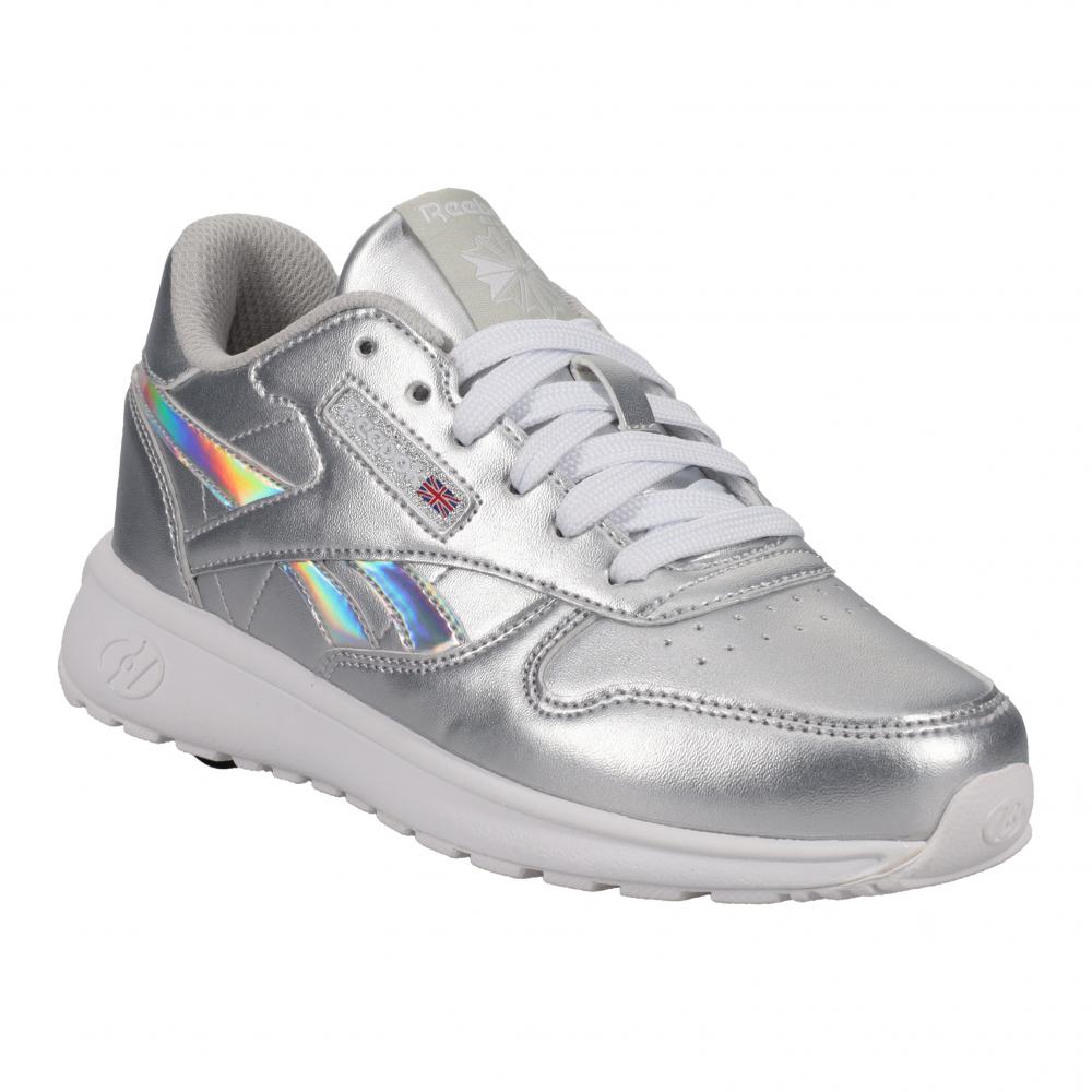 Heelys X Reebok Classic Leather silver/white