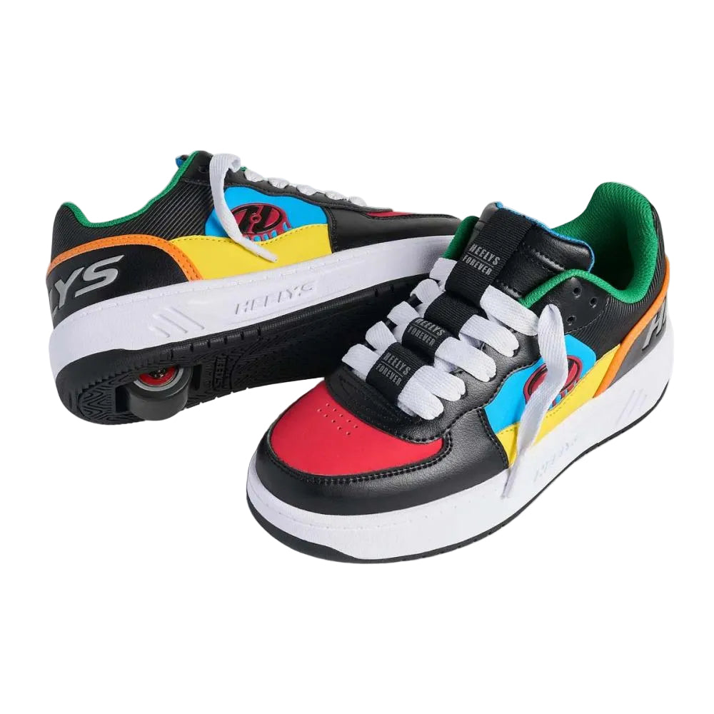 Heelys Rezerve Low black/red/cyan/yellow