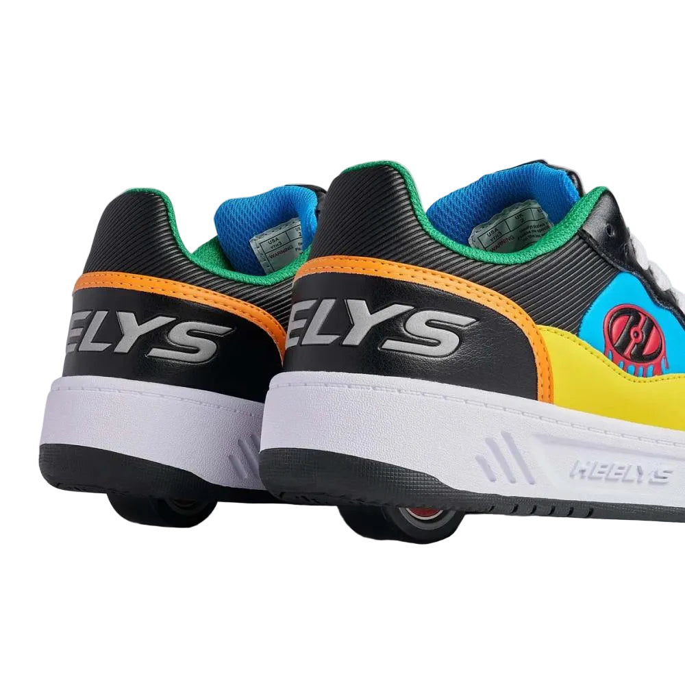Heelys Rezerve Low black/red/cyan/yellow