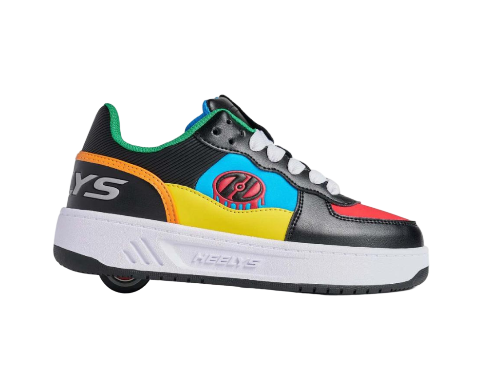 Heelys Rezerve Low black/red/cyan/yellow